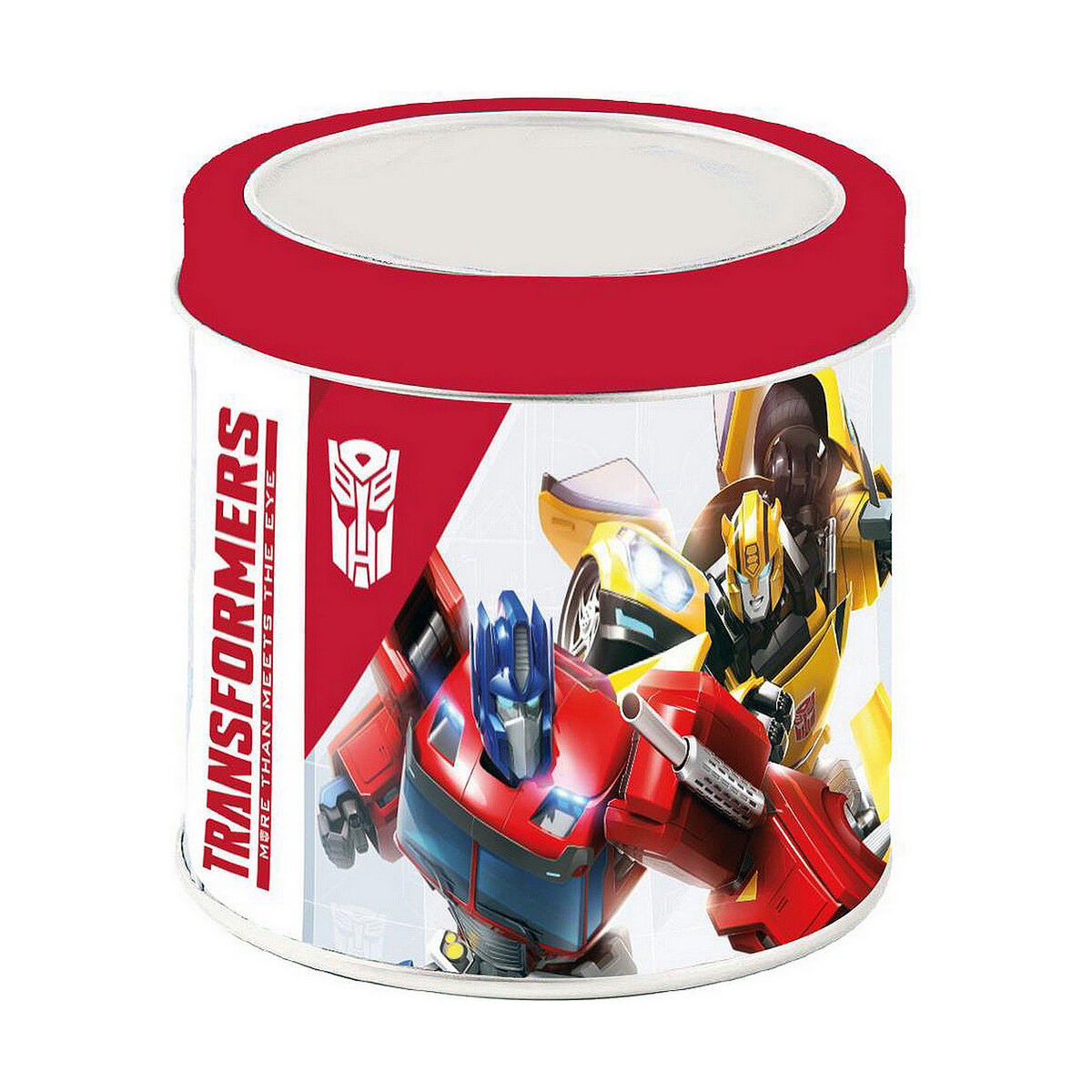 Barnklocka Transformers 483204 - TIN BOX (Ø 32 mm)